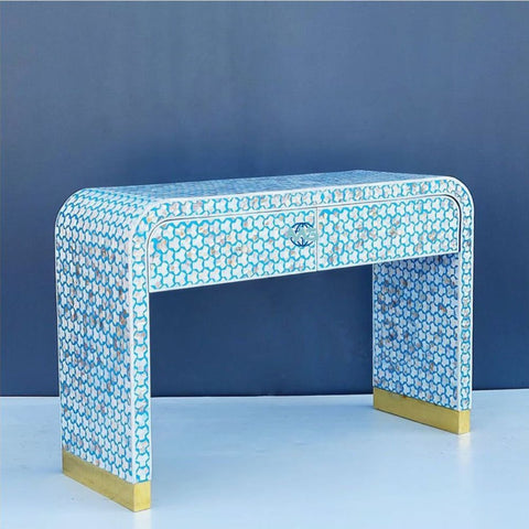 Handmade MOP Inlay Console Table Furniture