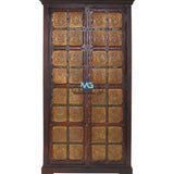 Rustic Solid Reclaimed Wooden  Antique Handmade Almirah Furniture