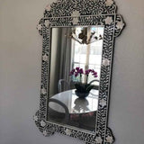 Handmade Bone Inlay Mirror Furniture