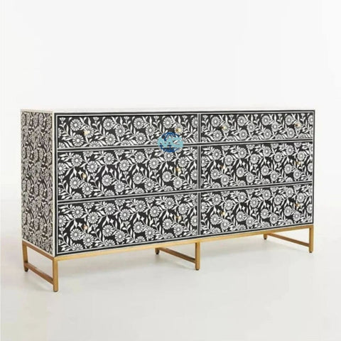 Handmade Bone Inlay Sideboard Furniture