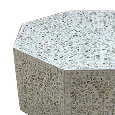 Handmade MOP Inlay Coffee Table Furniture