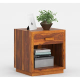 Wood Bedside 