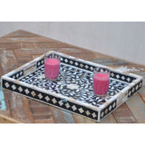 Handmade MOP Inlay Serving Tray Furniture