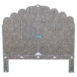 Handmade Mother of Pearl Bed & Headboard Furniture