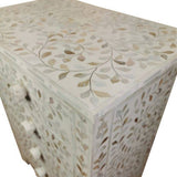 Handmade MOP Inlay Bed Side Furniture