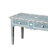 Bone Inlay Console Table