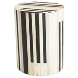 Handmade Bone Inlay End Table Furniture