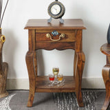 solid wood bedside 