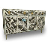 Handmade Bone Inlay Sideboard Furniture