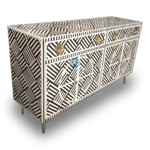 Handmade Bone Inlay Sideboard Furniture