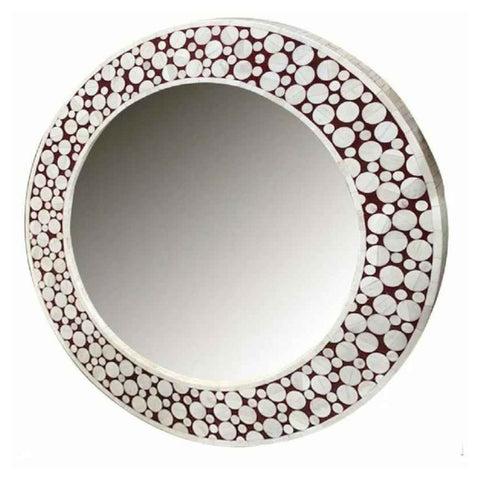 Handmade Bone Inlay Mirror Furniture