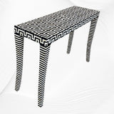 Bone Inlay Console Table