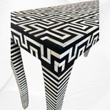 Bone Inlay Console Table