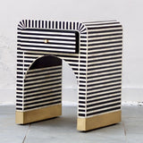 Handmade Bone Inlay Bedside Furniture