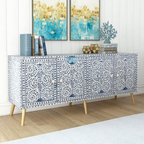 Handmade Bone Inlay Sideboard Furniture