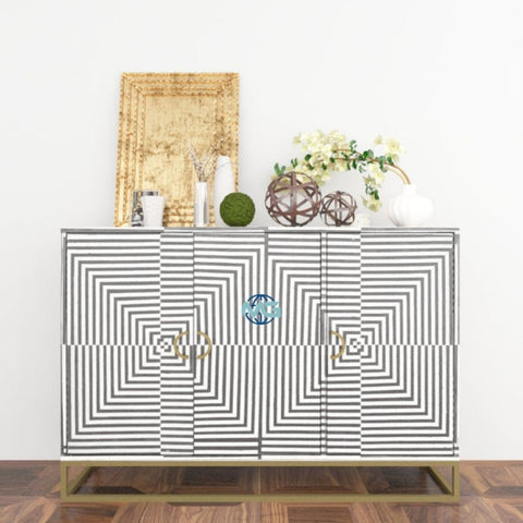 Handmade Bone Inlay Sideboard Furniture