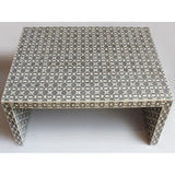 Handmade Bone Inlay Coffee Table Furniture