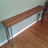 Handmade Rustic Solid Wooden Console Table Furniture