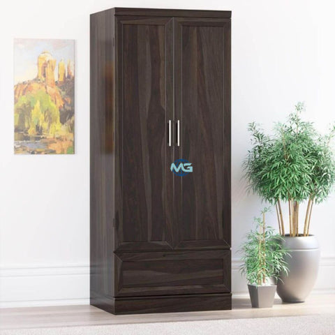 Handmade Anchorage Contemporary Solid Wood Wardrobe Clothing Almirah Cabinet Design Furniture