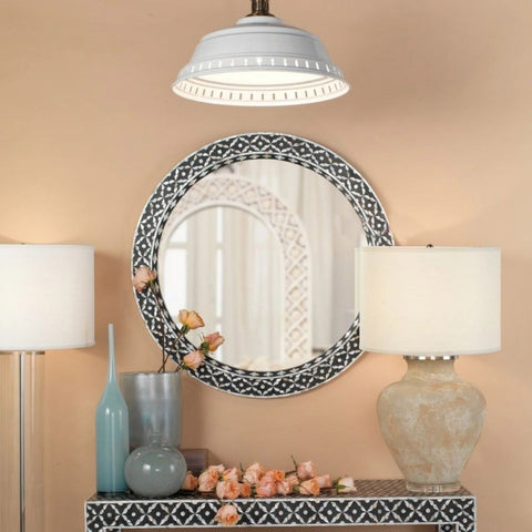 Handmade MOP Inlay Mirror Furniture