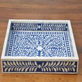 Handmade Bone Inlay Serving Tray Furniture