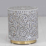 Handmade MOP Inlay End Table Furniture