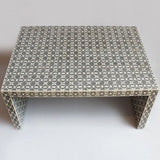 Handmade Bone Inlay Coffee Table Furniture