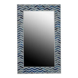 Handmade Blue Bone Inlay Mirror Furniture