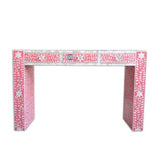 MOP Inlay Console Table 