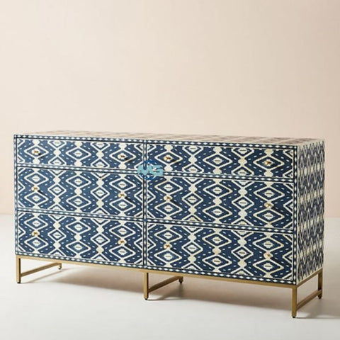 Handmade Bone Inlay Sideboard Furniture