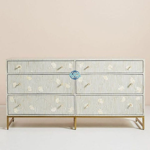 Handmade Bone Inlay Sideboard Furniture