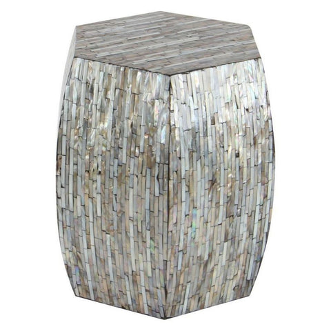 Handmade MOP Inlay End Table Furniture