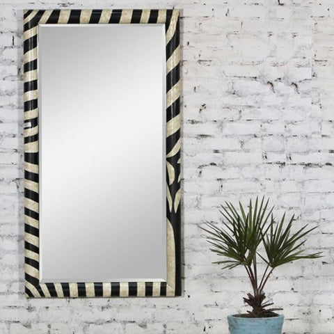 Handmade Bone Inlay Mirror Furniture