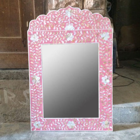 Handmade MOP Inlay Mirror Furniture