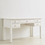 Bone Inlay Console Table