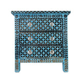 Handmade MOP Inlay Bed Side Furniture