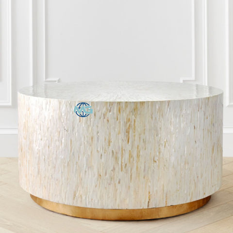 Handmade MOP Inlay Coffee Table Furniture