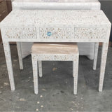 MOP Inlay Console Table 