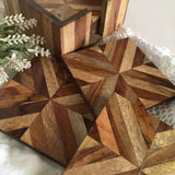 Handmade Wooden Tea Coaster Furniture