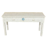 Bone inlay Console table, Office Desk, Study table , Livingroom Furniture