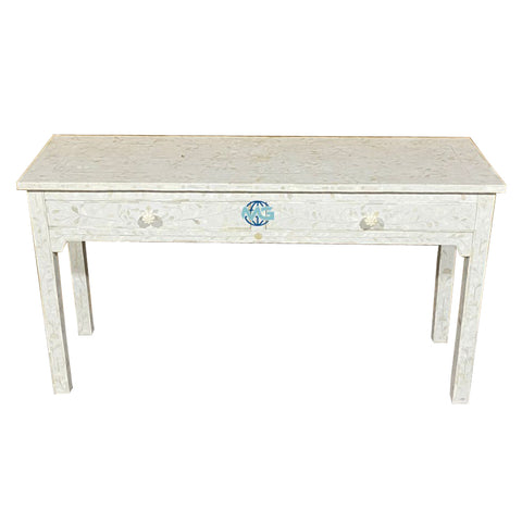 Bone inlay Console table, Office Desk, Study table , Livingroom Furniture