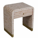 Handmade Bone Inlay Bedside Furniture