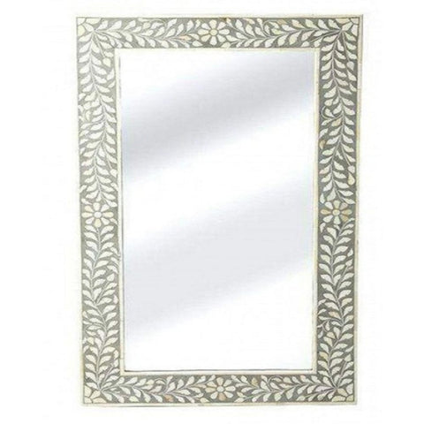 Handmade Bone Inlay Mirror Furniture