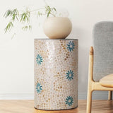 Handmade MOP Inlay End Table Furniture