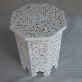 Handmade MOP Inlay End Table Furniture