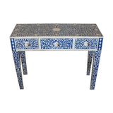 Bone Inlay Vintage Personalized Antique Pattern Console Table