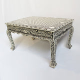 Handmade Bone Inlay Coffee Table Furniture