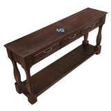 Rustic Solid Wooden Console Table