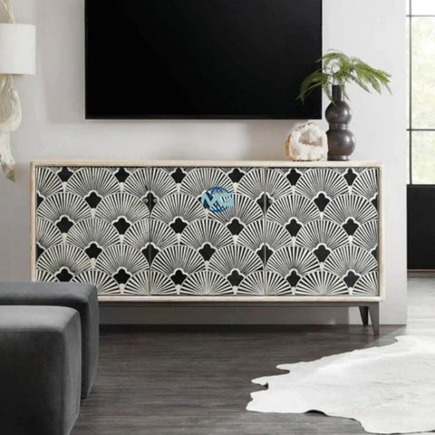 Handmade Bone Inlay Sideboard Furniture