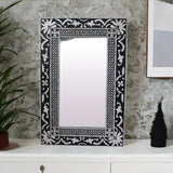 Handmade Bone Inlay Mirror Furniture